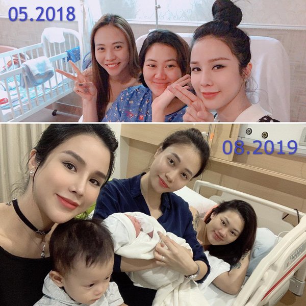 Pông Chuẩn đi đẻ lần 2: Đau vật vã vẫn xinh, nhìn ảnh lần đầu phá tướng chỉ muốn giấu - 2