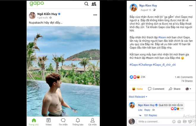 Mạng xã hội Gapo công bố đã có hơn một triệu người dùng - 3