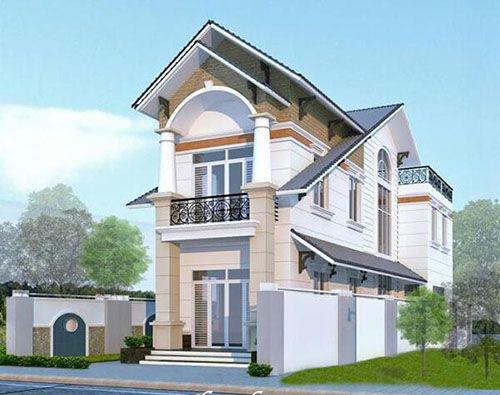 20 mẫu nhà ống 2 tầng nông thôn giá rẻ, ai cũng được xây dựng - 7