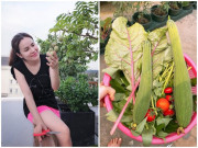 Nhà đẹp - Hoa hậu gây sốc khi rửa chân cho chồng: Được cưng như bà hoàng vẫn tự cuốc đất trồng rau