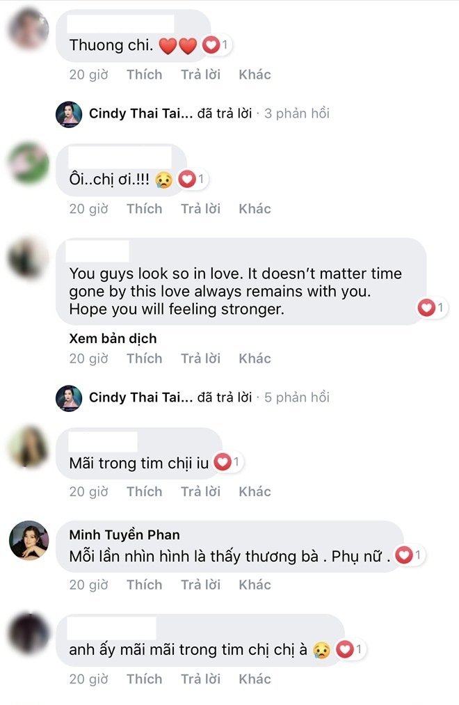 Sao Việt 24h: Ca sĩ chuyển giới Cindy Thái Tài chia sẻ ảnh bên chồng đã khuất gây xúc động - 3