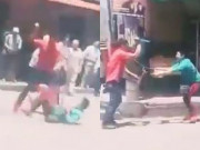 Tin tức - Bắt quả tang vợ đi với nhân tình, chồng cầm dao đánh ghen náo loạn khu phố