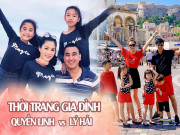 Thời trang - Cùng mê diện đồ ăn ý, liệu gia đình Quyền Linh hay gia đình Lý Hải dành phần hơn?