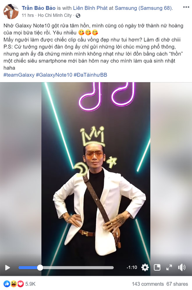 Nhờ Liên Bỉnh Phát chụp ảnh amp;#34;sống ảoamp;#34;, BB Trần không ngờ hoá... công chúa - 5