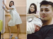 Bà bầu - Từng được nam diễn viên Hà thành "cho giống", mẫu nữ đi đẻ livestream cho nửa bệnh viện xem