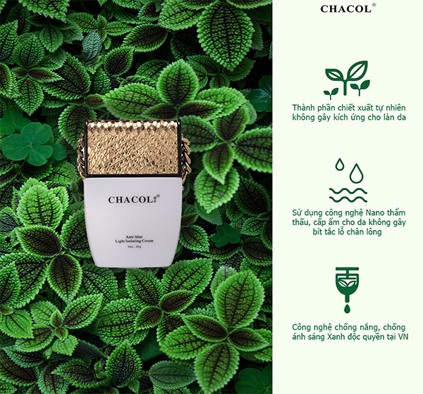 Review kem dưỡng da chống nắng - chống ánh sáng xanh Chacol - 3