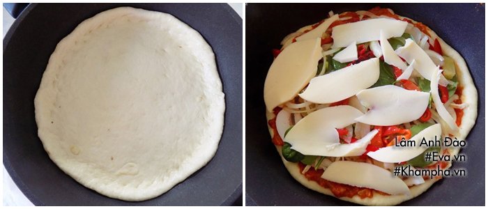 Tự làm pizza bằng chảo tại nhà cực ngon đâu cần đến lò nướng - 3