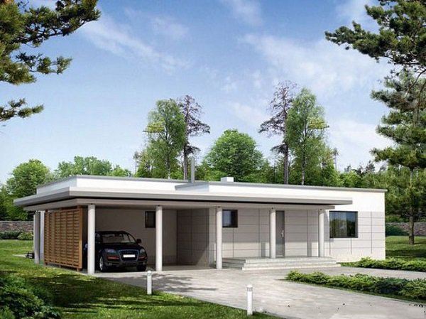 Những mẫu thiết kế nhà cấp 4 mái bằng 2-3 phòng ngủ, nhà đông người nên xây - 6