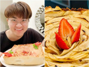 Bếp Eva - Nam MC bị đồn cát-xê ngang ngửa Hoài Linh làm bánh đẹp mê mẩn khiến chị em "lác mắt"