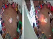 Tin tức - Lần đầu xuất hiện clip cô giáo mầm non đốt cồn dạy kỹ năng sống khiến 3 trẻ bỏng nặng