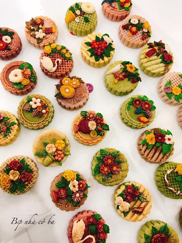 Lần đầu làm chơi chơi, bánh Trung thu của 8X đã đẹp đến nỗi khách nước ngoài muốn đặt hàng - 3