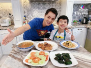Làm mẹ - Đăng Khôi dắt con trai đi chợ với 85 nghìn 4 người và mâm cơm thành quả giật mình