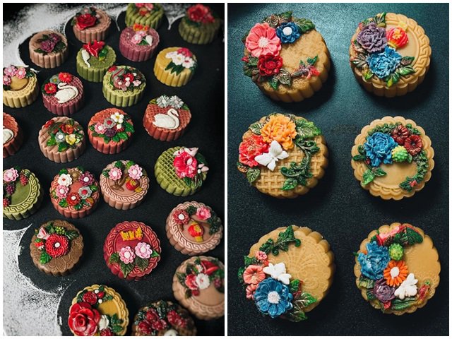 Lần đầu làm chơi chơi, bánh Trung thu của 8X đã đẹp đến nỗi khách nước ngoài muốn đặt hàng