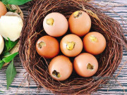 Bếp Eva - Chán luộc, đem trứng gà nướng lên thơm nức mũi, cả nhà ăn 1 lại muốn ăn 2