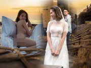 Thời trang - Ngọc Trinh bị bóc mẽ ngoại hình ngoài đời không như là mơ khi diện váy cưới