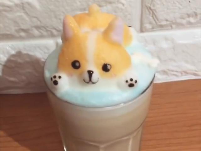 Quán cà phê cute phô mai que chỉ bán những đồ uống dễ thương không biết đường về