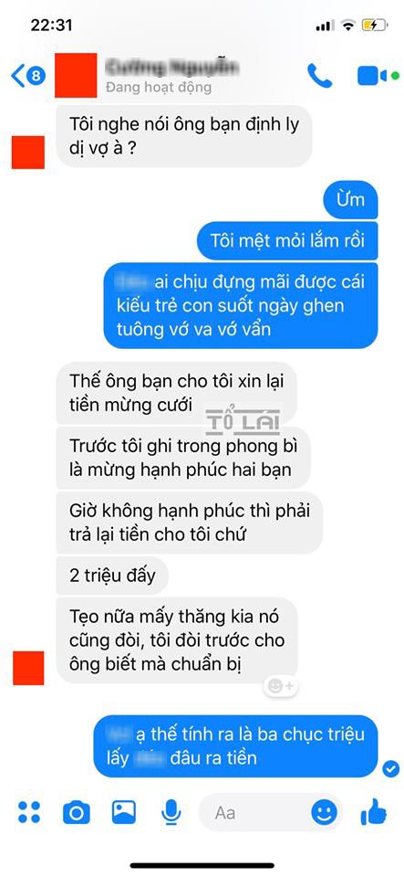 Muốn ly hôn vì vợ hay ghen, ông chồng amp;#34;tắtamp;#34; vội ý tưởng khi nhận dòng tin nhắn  - 2