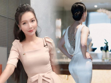 Khoe hình chụp phía sau, MC Minh Hà khẳng định đường cong vóc dáng đẹp chẳng thua người mẫu