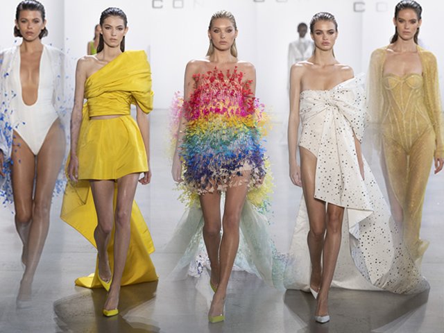 BST Đi nhặt hạt sương nghiêng của Công Trí: sắc màu thời trang len lỏi vào chất liệu cuộc sống