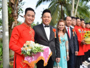 Giải trí - Đưa con trai đi rước dâu, chính thức "lên chức" bố chồng, Quang Lê bị hỏi toàn câu khó