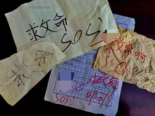 mot loat mau giay ghi chu "cuu voi" roi xuong san chung cu, nguoi dan nga ngua truoc su that - 1