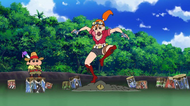 Hành trình giải cứu bố vô cùng lầy lội của Shin - Cậu bé bút chì đình đám - 4