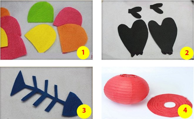 Cách làm đèn trung thu đơn giản mà đẹp xinh cho bé yêu - 8