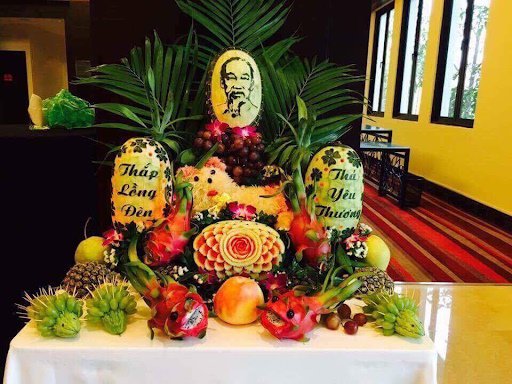 Mâm cỗ Trung thu đẹp ý nghĩa với cách bày và trang trí đơn giản  - 15