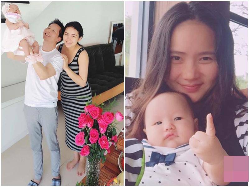 Không như nhiều người đẹp khác, Phan Như Thảo không quá quan trọng đến việc lấy lại vóc dáng ở thời điểm mới sinh con.
