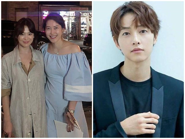 Sau khi lén xem ảnh chồng cũ, Song Hye Kyo mặt mộc vẫn cười tươi xuất hiện