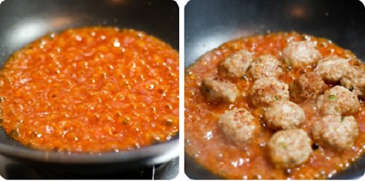 Công thức cho món thịt viên sốt cà chua cực ngon miệng - 4