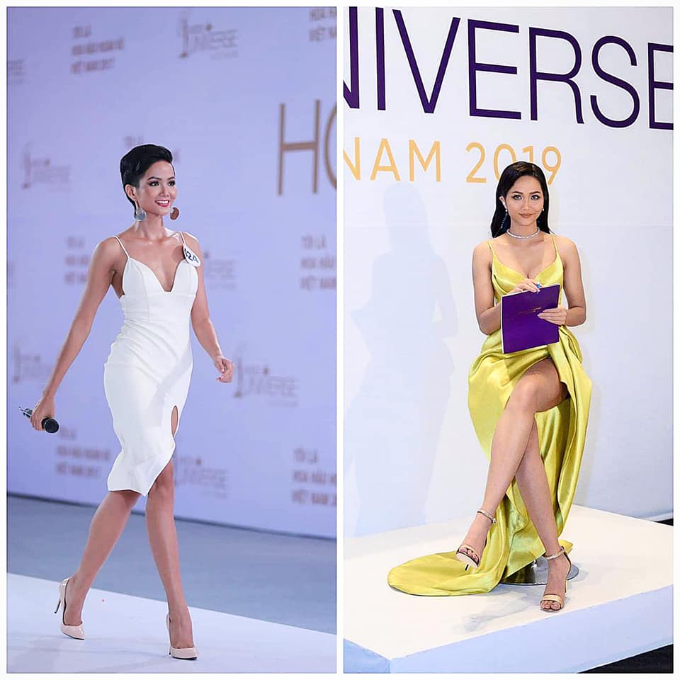 dang anh cham thi miss universe vietnam 2019, h'hen nie lo dang mum mim, "dap tan" tin don nang nguc - 9