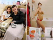 Bà bầu - Top 15 Hoa hậu TG người Việt mang bầu với đại gia Ba Lan, khoe ảnh bán nude táo bạo