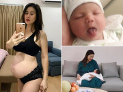 Bà bầu - Bất ngờ sinh con khi đang làm mẹ đơn thân, 2 mỹ nhân Việt khiến dân tình tò mò