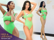 Thời trang - Chẳng ngại "đụng hàng" bikini với Hoàng Thùy, thí sinh MUVN 2019 miền Bắc tự tin khoe dáng bốc lửa