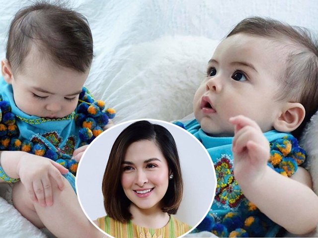 Sau 5 tháng, quý tử nhà mỹ nhân đẹp nhất Philippines đã vỡ nét