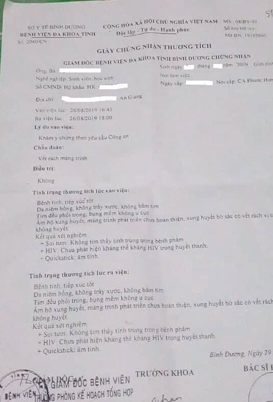 bang hoang voi ket qua giam dinh vu be gai 10 tuoi nghi bi 4 thanh nien hiep dam - 1