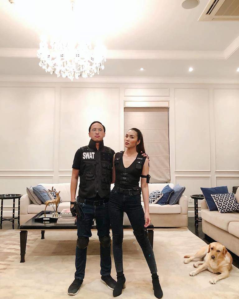 Trước tin đồn hôn nhân rạn nứt, Tăng Thanh Hà và chồng luôn ăn mặc tinh tế và đồng điệu - 10