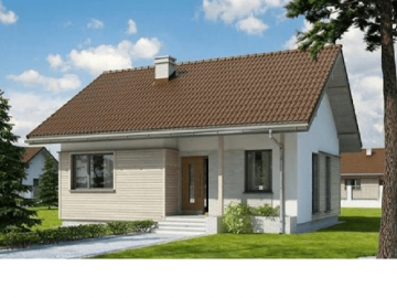 Mẫu nhà cấp 4 hai phòng ngủ đẹp như mơ chỉ với 400 triệu đồng