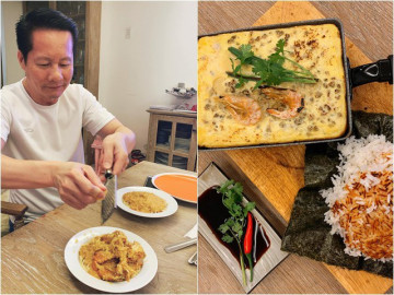 Phan Như Thảo kêu nhà không có gì ăn và kết quả chồng cô nấu khiến Thuỷ Top trầm trồ