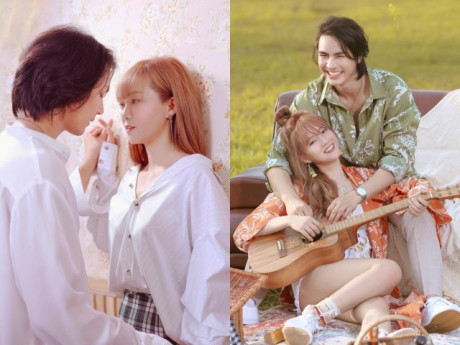 Đinh Hương mạnh dạn "khóa môi" mỹ nam Thái Lan đẹp hơn cả con gái trong MV mới