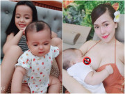 Làm mẹ - Hotgirl "siêu vòng 1" hốt hoảng vì đi làm về thấy con gái làm điều này với em trai