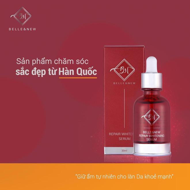 New Repair Whitening Serum - tìm lại làn da trắng hồng cho phái đẹp Việt - 2