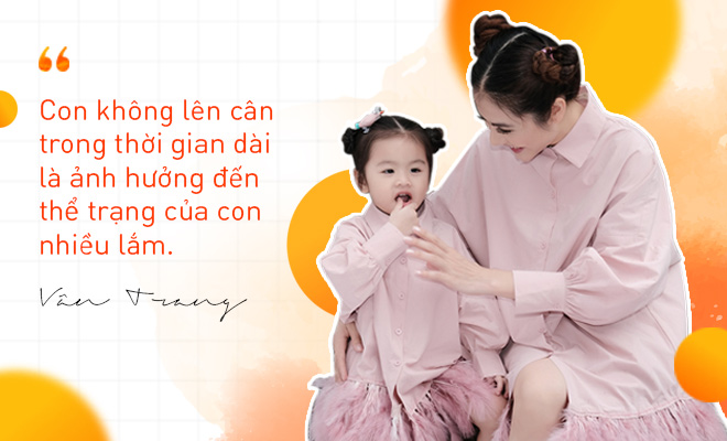 Nỗi ám ảnh về cân nặng của con và cách giải quyết thông minh của diễn viên Vân Trang - 2