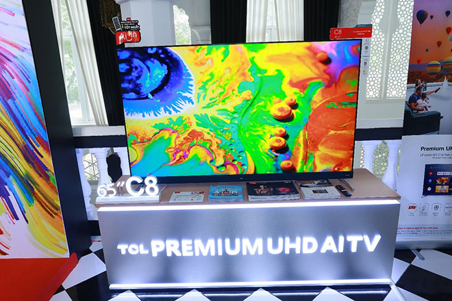 tcl premium uhd ai tv c8 – canh cua than ky mang ca the gioi den ngoi nha cua ban - 1