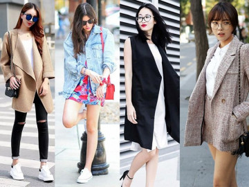 Những kiểu áo khoác nhẹ mùa thu không thể thiếu trong tủ đồ của các chị em