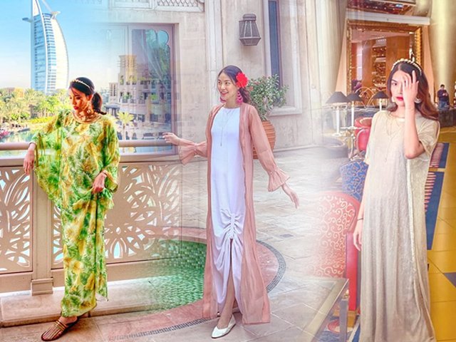 Mang cả núi đồ đi du lịch, Lan Khuê đích thị là bà bầu sành điệu nhất Vbiz