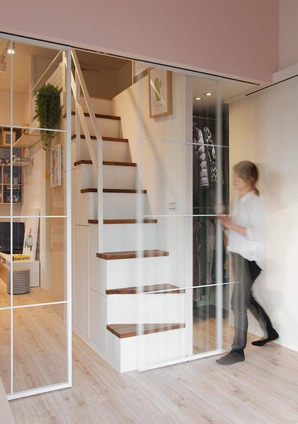 Căn hộ 30m2 chật hẹp, tối tăm như rộng gấp đôi sau cải tạo - 4