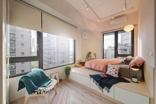 Căn hộ 30m2 chật hẹp, tối tăm như rộng gấp đôi sau cải tạo - 6