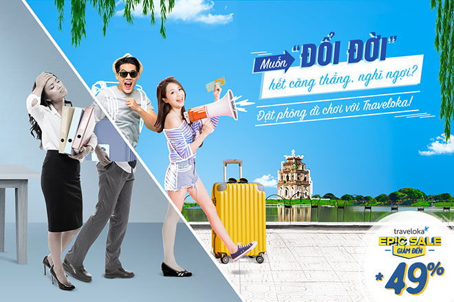 Tuổi trẻ có hạn, cứ mạnh dạn “Đổi đời” cùng Traveloka Epic Sale! - 1